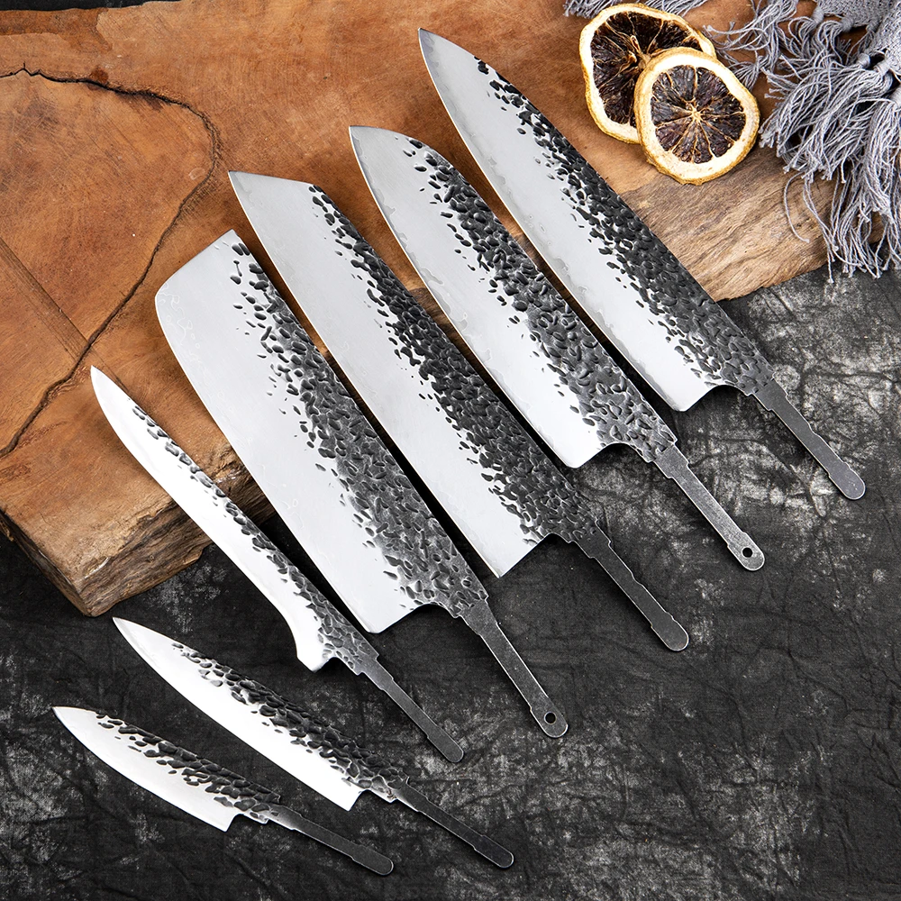 XITUO Clad Steel Knife Blade Handmade DIY Blade Blank Without Handle High Carbon Stainless Steel Chef Santoku Knives Custom - Image 2