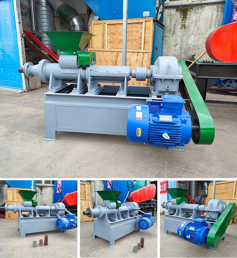 Activated Charcoal Making Machine | Rice Husk Briquette Press ...