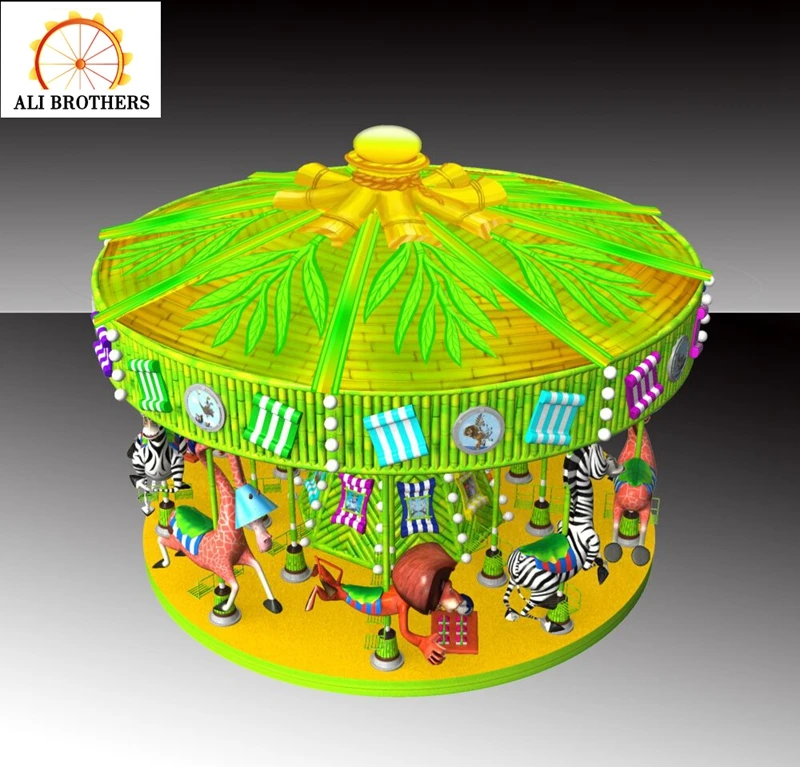 Fairground and Playground Games Large Rocking Carousel Horse for Sale