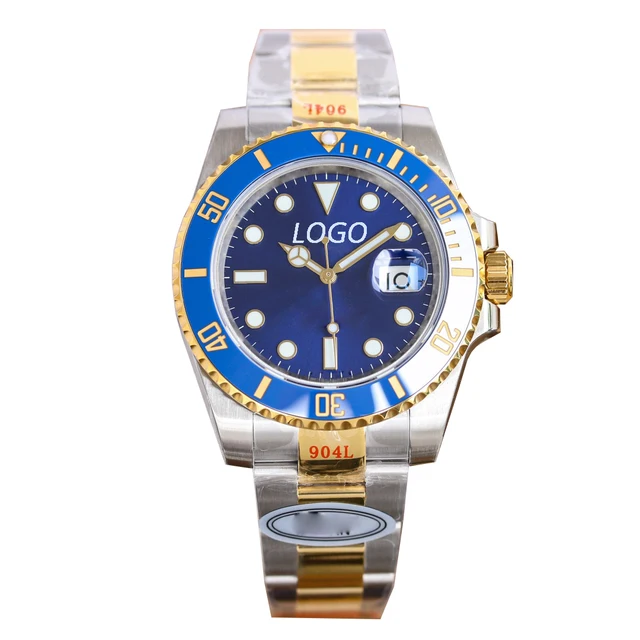 ETA mechanical movement sapphire glass couple wrist automatic cheap bluesy watches for men and women original