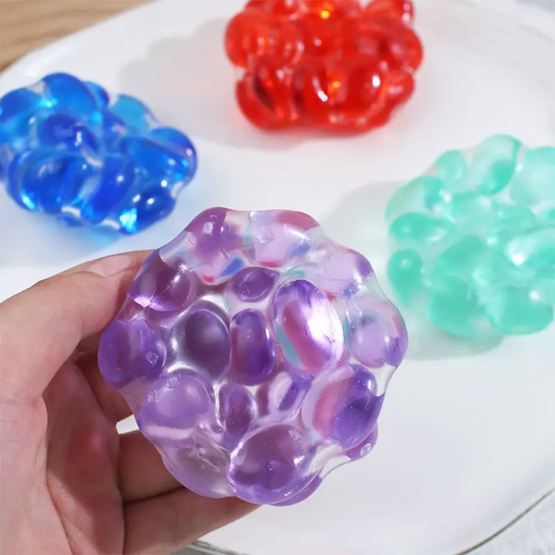 Fidget Stress Ball Colourful Sensory Toy For Anxiety And Focus_voghion.com