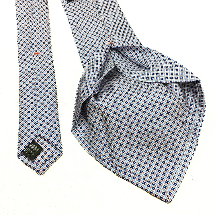 Italian Custom Made Silk Ties With High Quality Seven Fold Tie