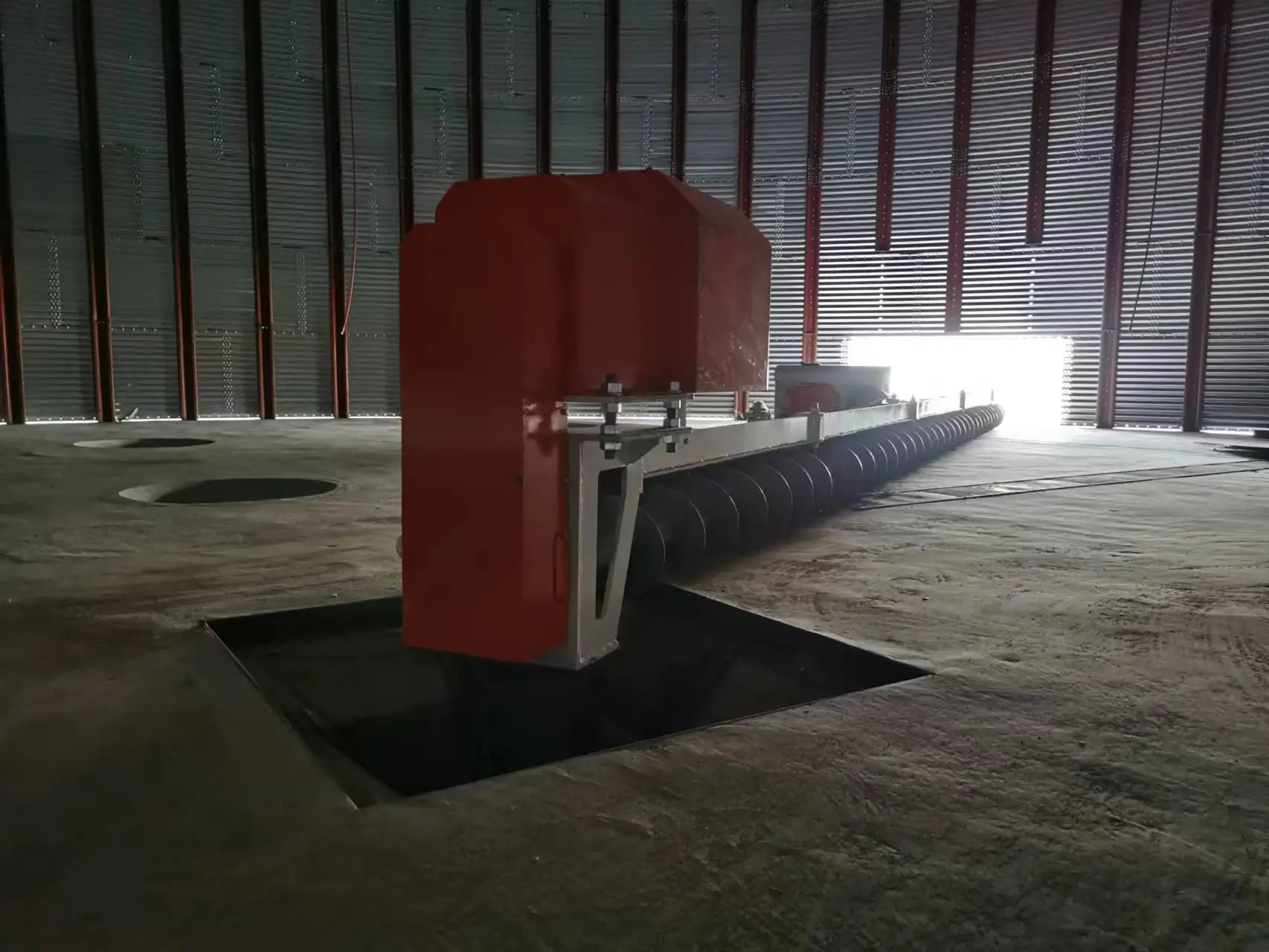 Silo Sweep Auger High Quality For Grain - Buy Grain Sweep Auger,Used ...