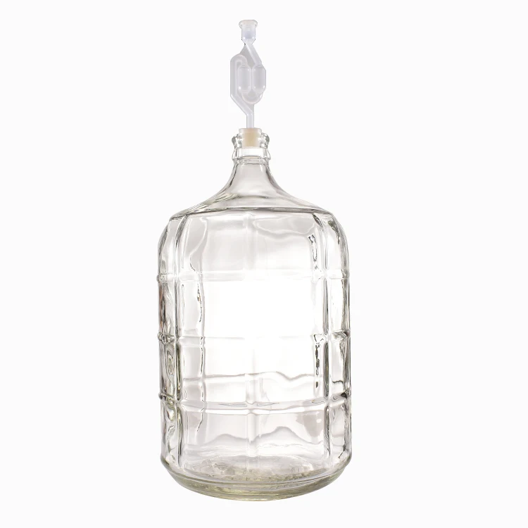 Glass 5 Gallon Water Jug with Handle - Perfect for Brewing