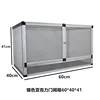 Silver acrylic door-horizontal style-1005051