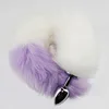 purple with white