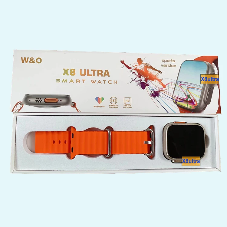 X8ultra Smartwatch Series 8 Reloj Inteligente Full Touch Big Screen ...