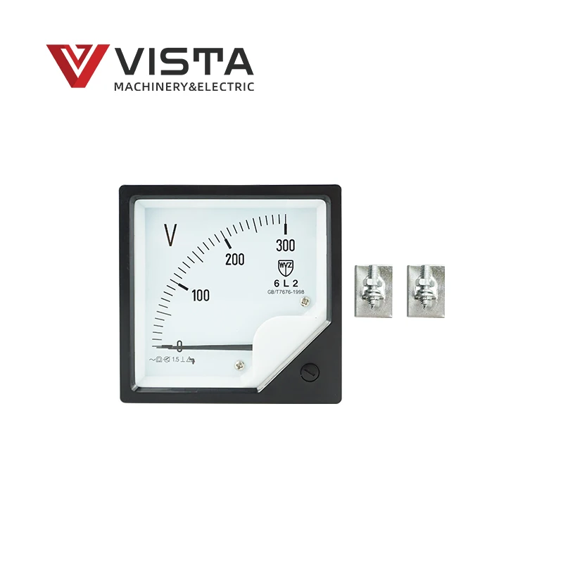 Digital Clamp Type Ampere Analog Panel Meter 6L2V Voltmeter