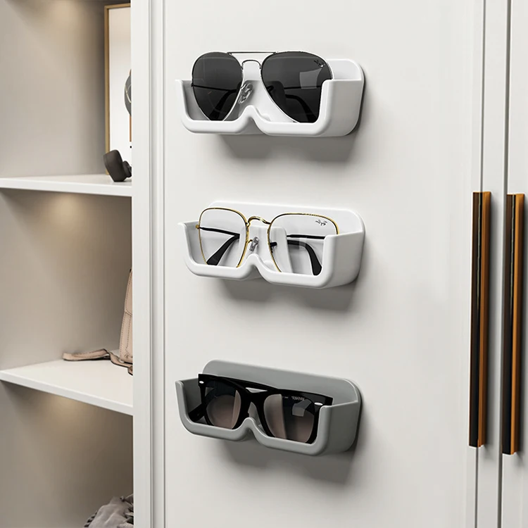 Wall Mounted Sunglasses Storage Rack Portable Home Decoration Eyewear ...