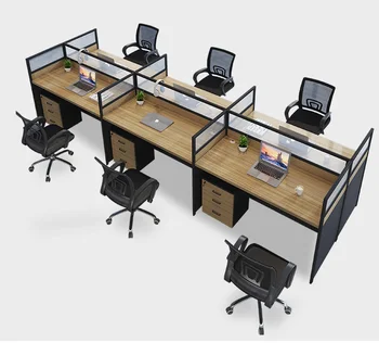 Modern Office Furniture Economic Customized Staff Work station Office Workstation Table