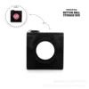 Pla black-storage box-medium button ball