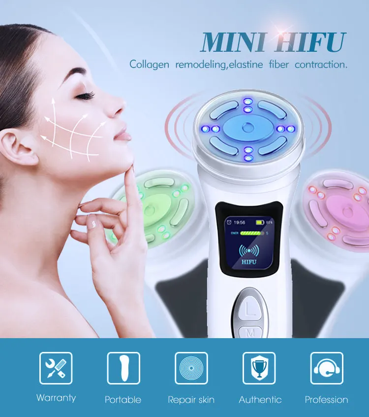 Mini HIFU Machine for Home Use - Skin Tightening & Rejuvenation