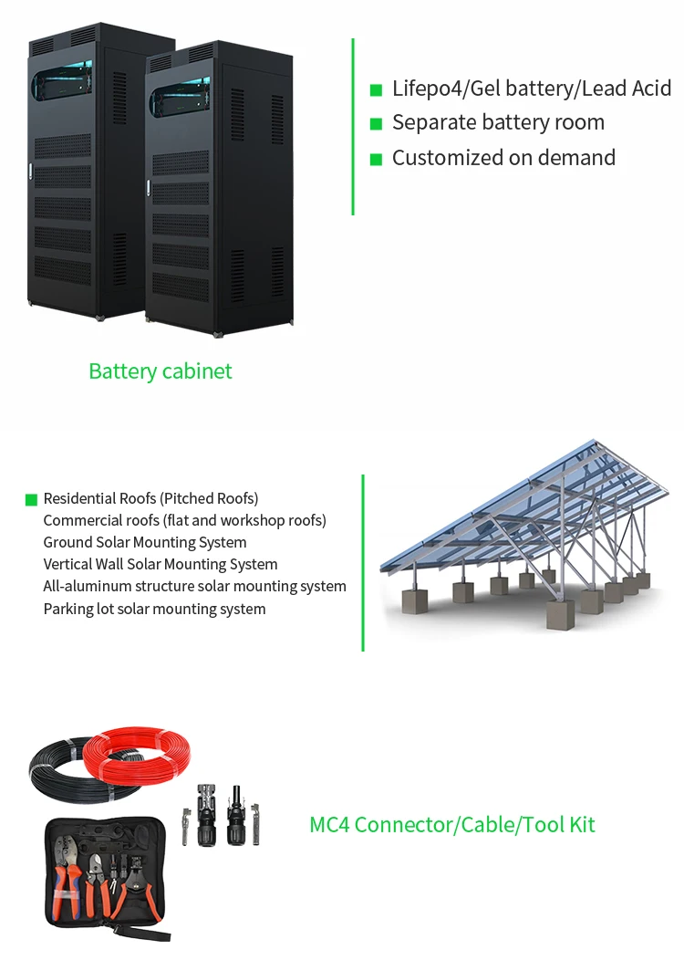 Pv Module Technology 25Kwh 30Kwh On-Grid Ground-Mounted Battery Pack All-In-One Solar Power Battery Energy System details