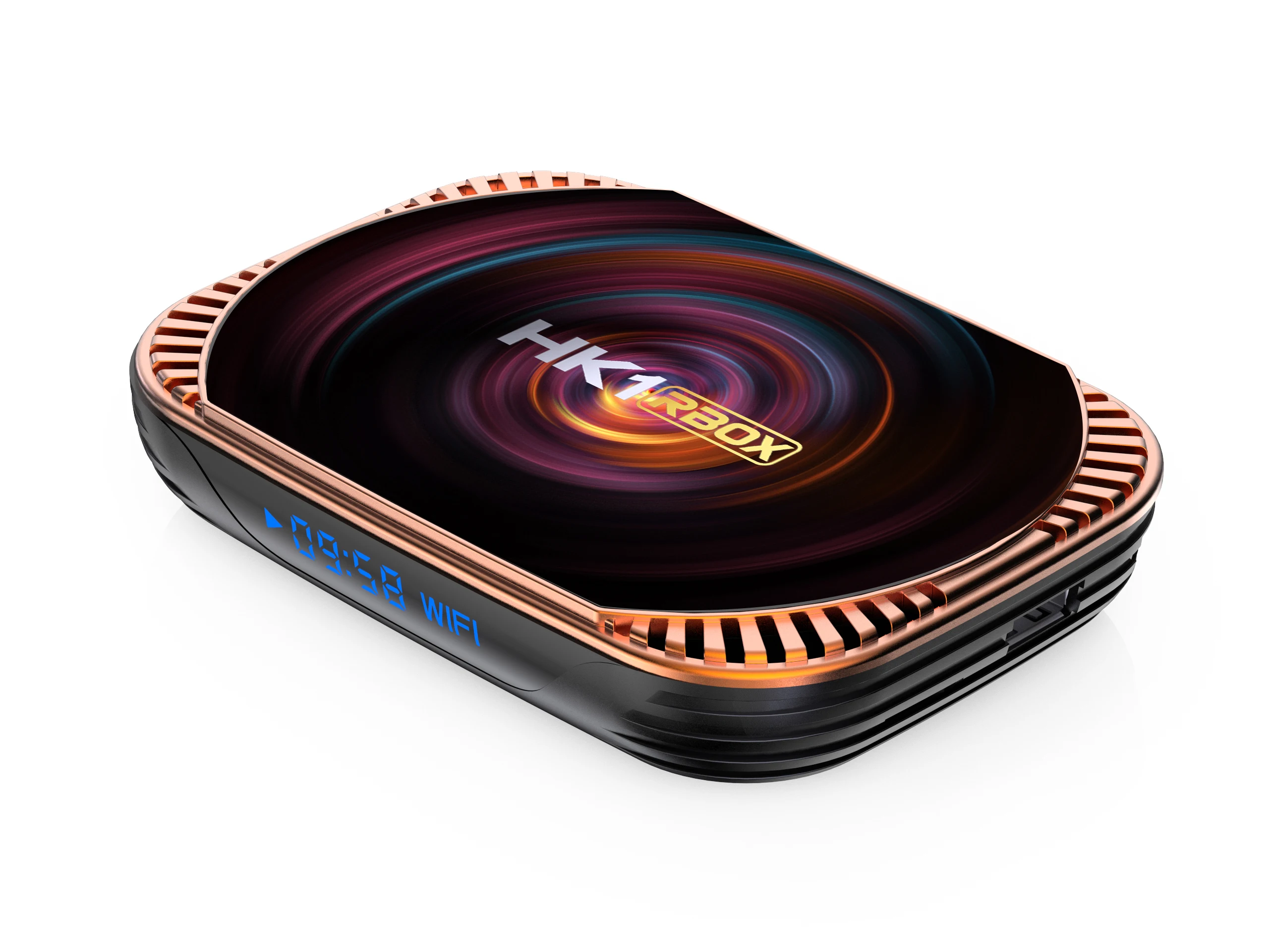 Android 11 Amlogic S905X4 HK1 Rbox 8K TV Box AV1 Media Player Top Box with Quad Core 4GB 64GB 5G Dual Wifi 1000M Lan UK Plug