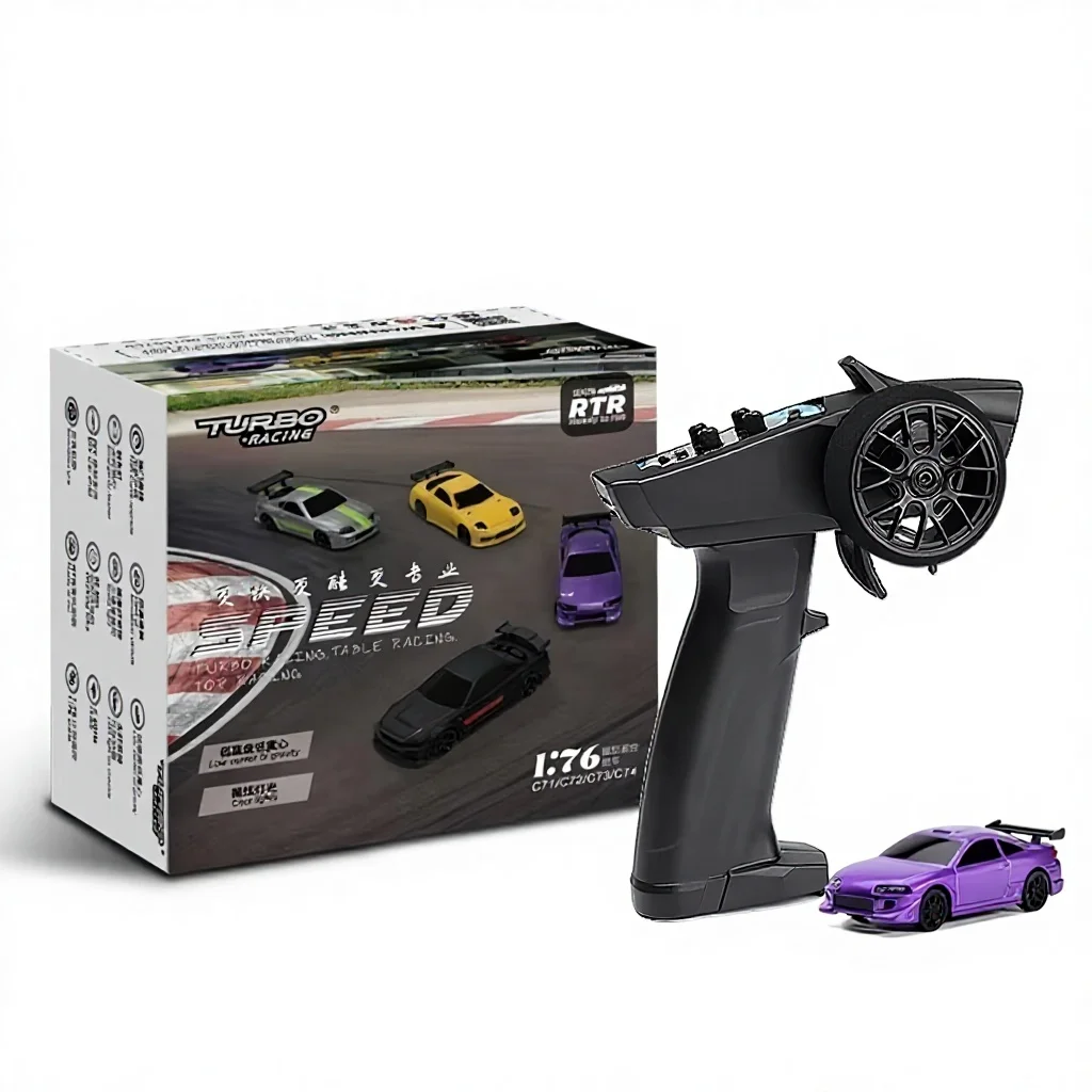 TURBO RACING 1:76 Scale Mini RC Car - Fun & Proportioned