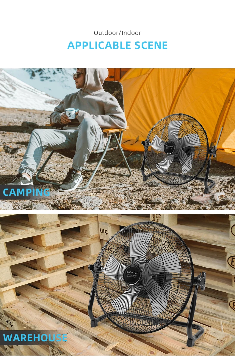 Efficient Rechargeable Fans - Perfect for Outdoor & Indoor