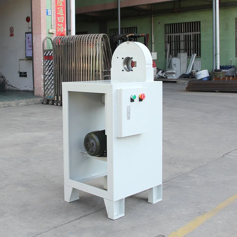 Pipe Finishing and Polishing Machine for Polish and buff Straight or Bent Tubes with Round Oval of Stainless Steel