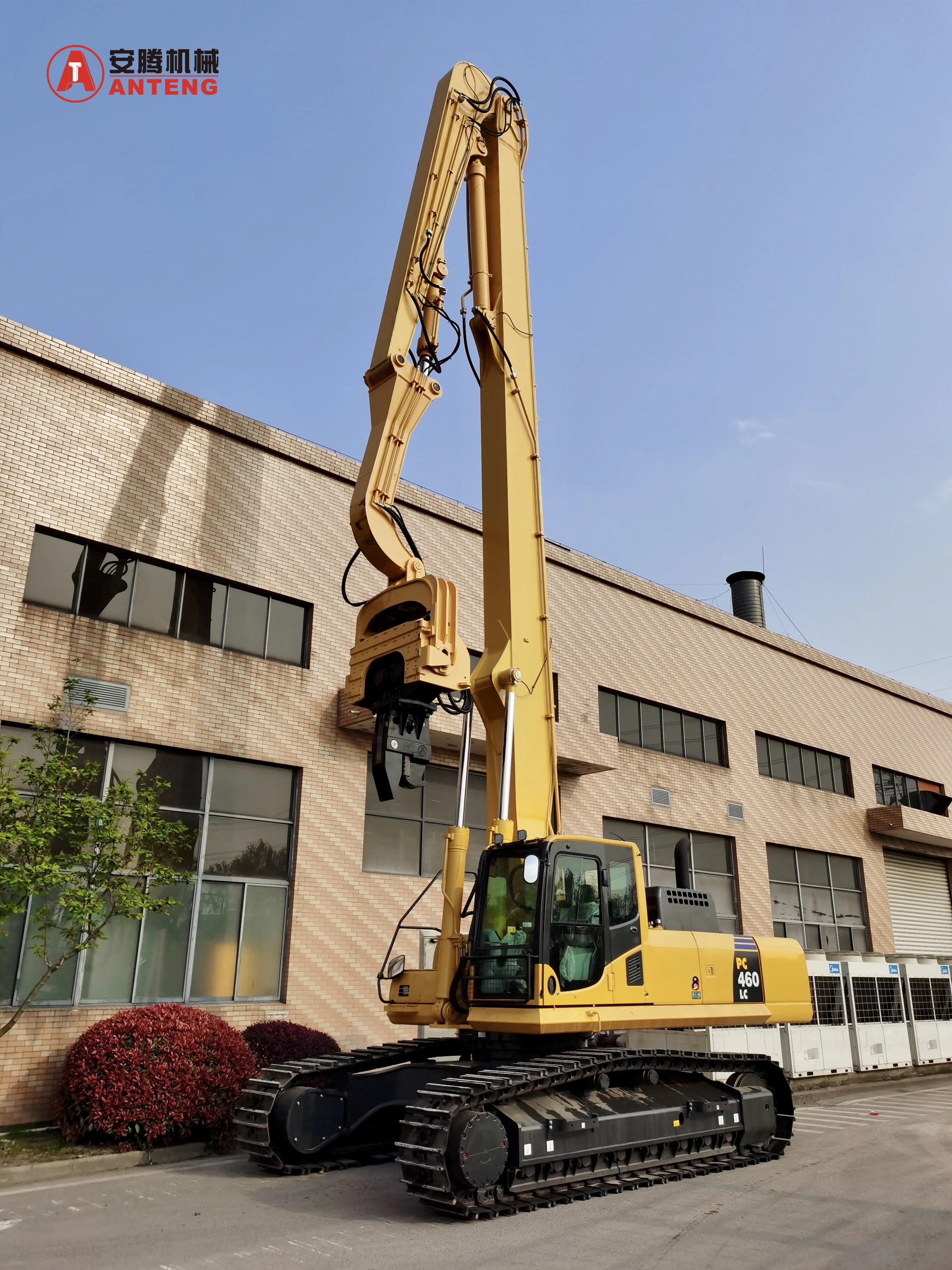 High Frequency Piling Equipment V-450 Excavator Mounted Vibro Hammer details