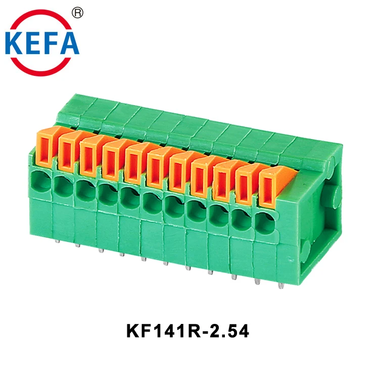1P-24P Cost-effective Quality Electrical Terminal Block Spring 4 Pin Terminal Block Connector