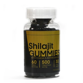 OEM Private Label Candy Dietary Pure Himalayan Organic Shilajit Gummy Shilajit Gummies