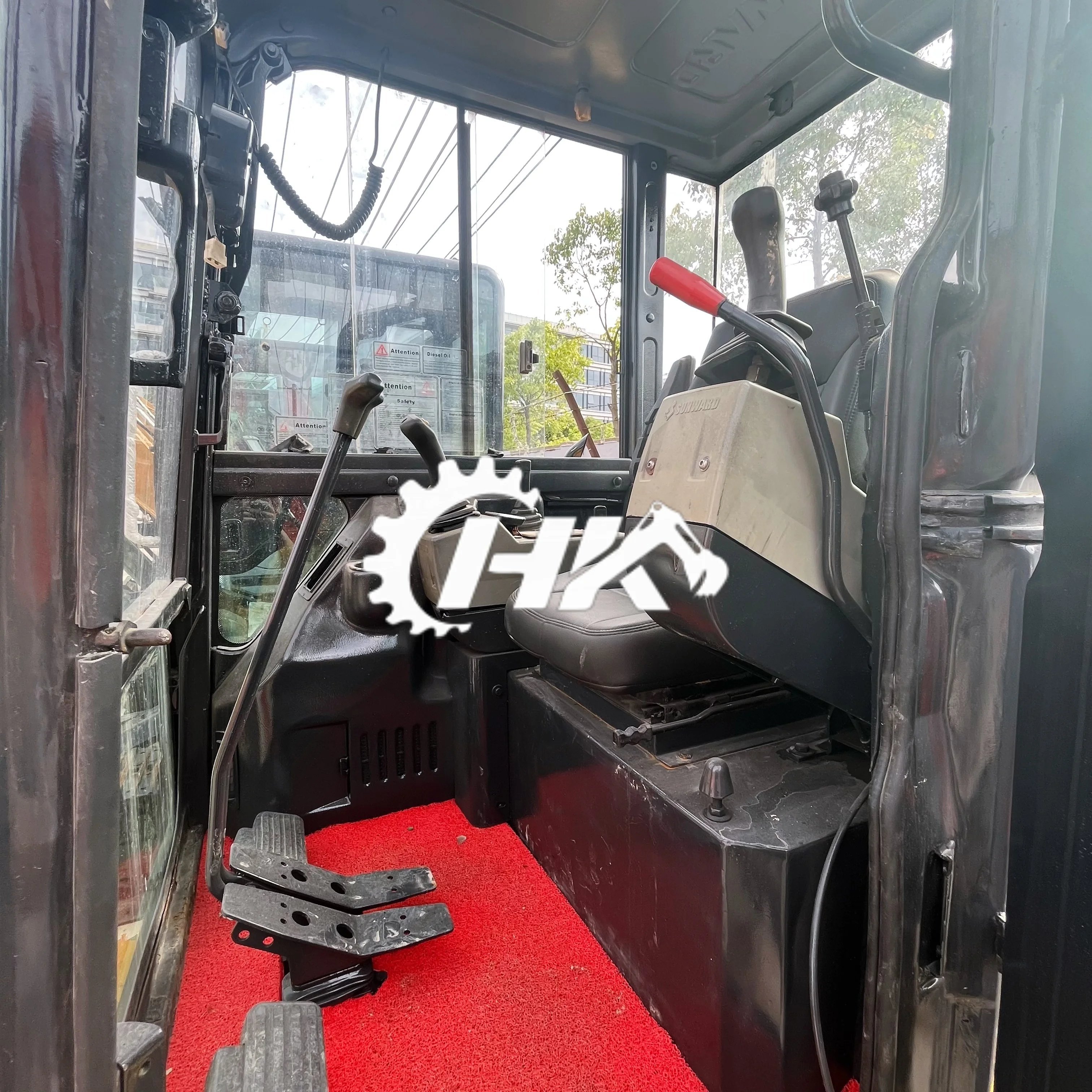 HANG KUI Komatsu Pc35MR 3.5tons 90%new Original Japanese with EPA,CE Agricultural Used Komatsu35 Excavator for Digging