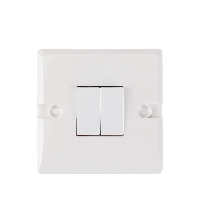 Wholesale Universal Home Power Electric Wall 2 Switch Socket Ports Wall socket