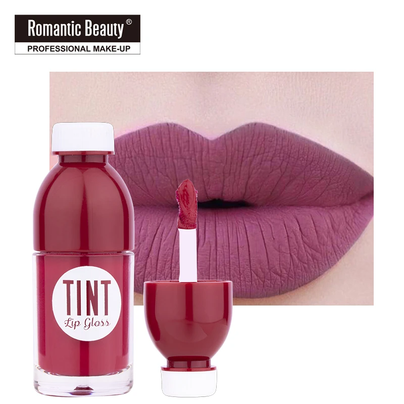 Симпатичная бутылка для воды, восстанавливающая маркировка губ, косметика, фирменная марка, матовая губная помада