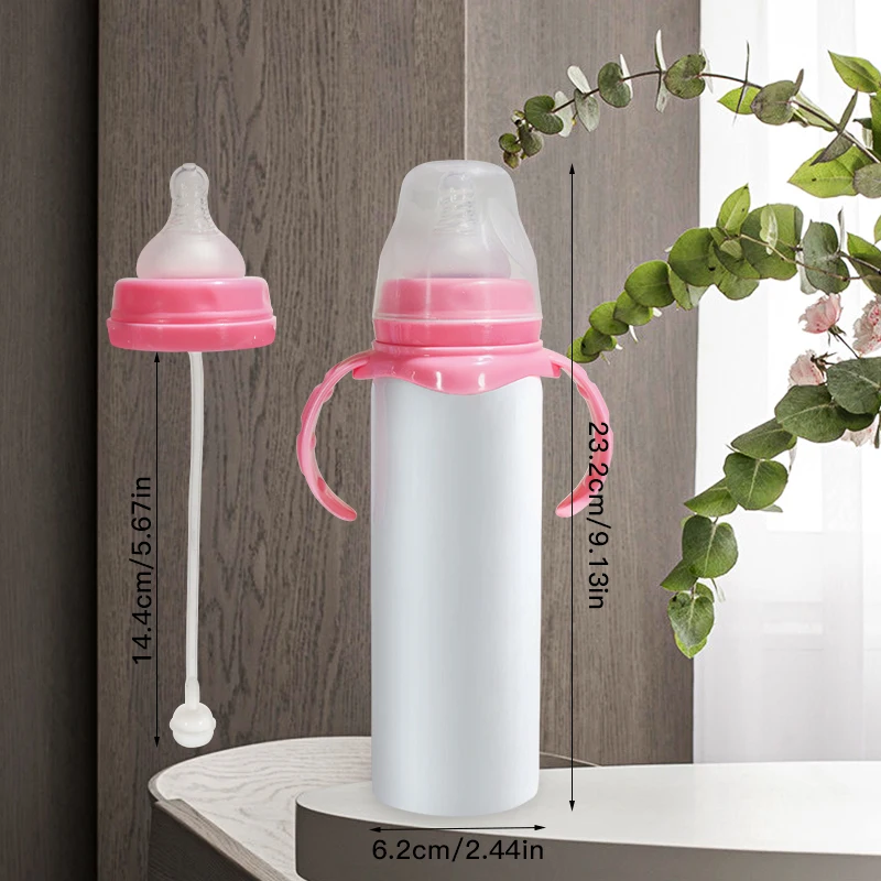 8oz Sublimation Baby Bottle