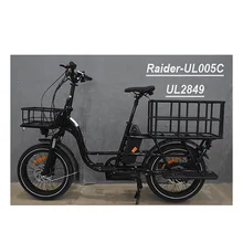 750W 52V20AH 28MP big power long range Fat tire electric cargo E bike/Snow bike/electric bicycle UL2849 UL2271 CertificationUSA