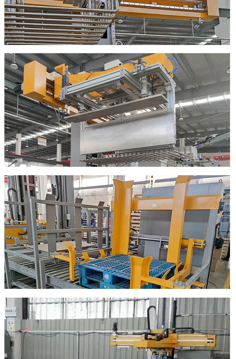 YUPACK Automatic Powder Robot Arm Palletizer for Metal Cartons