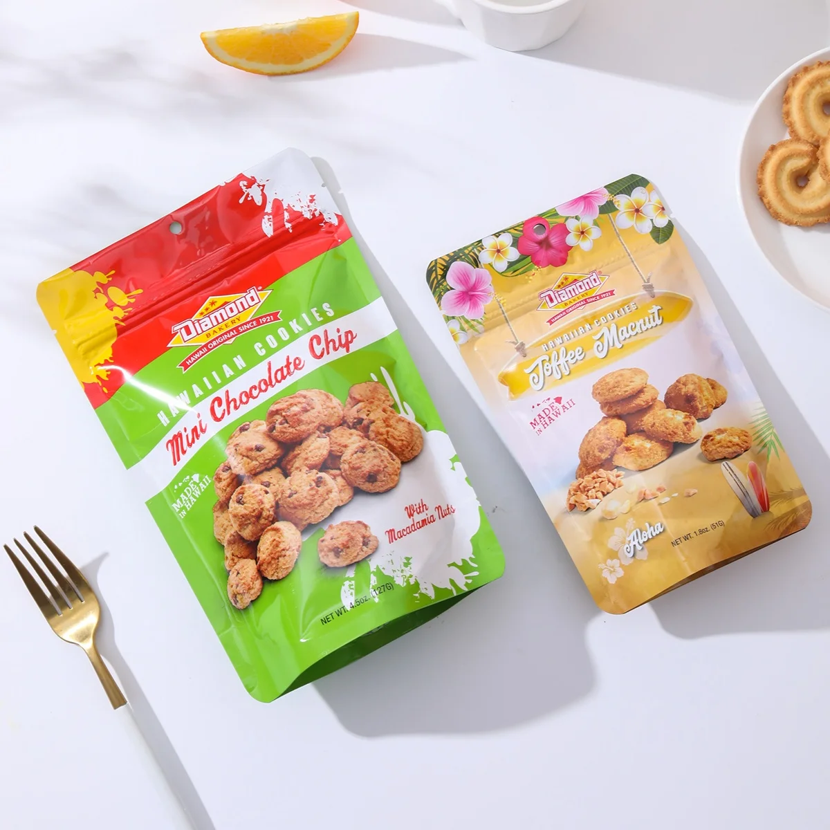 Customized PET VMPET PE Plastic Laminated Moisture Proof for Stand-Up Pouch Ziplock Top Aluminum Foil Mylar Doypack for