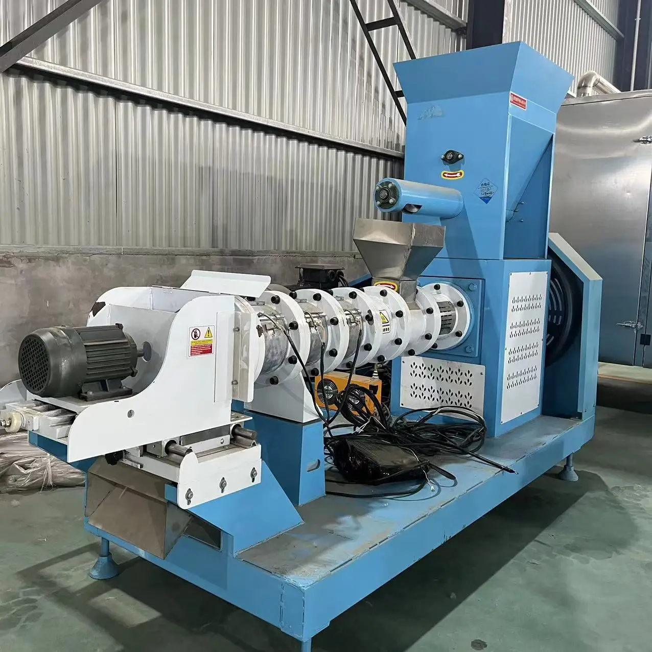 Philippine Fish Feed Mill Pellet Extruder Machine Sinking Floating Fish