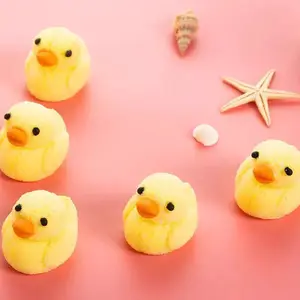 Celebrity Cartoon Shape Commercial Cake Decoration Little Yellow Duck Marshmallow Cloud Carrot Rabbit