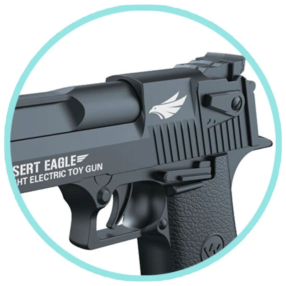 Новинка 2022, игрушечный пистолет Qilong, реалистичный электрический игрушечный пистолет, проекционный пистолет со звуком и музыкой, Высококачественная игрушка-вспышка, игрушка