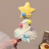 Barrette à cheveux en forme d'étoile pour chignon