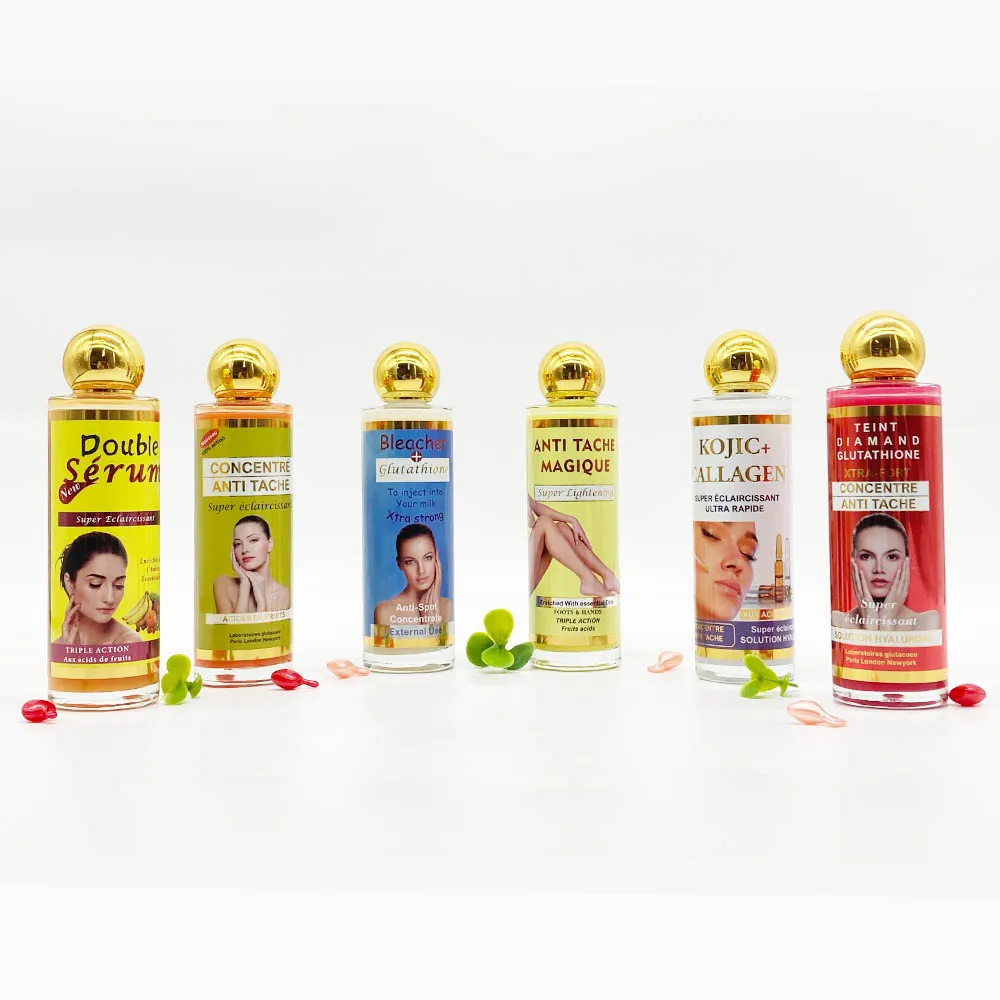 bleacher glutathione with vitamin c Solution for skin application Natural Anti-Spot Concentrate Whitening Serum