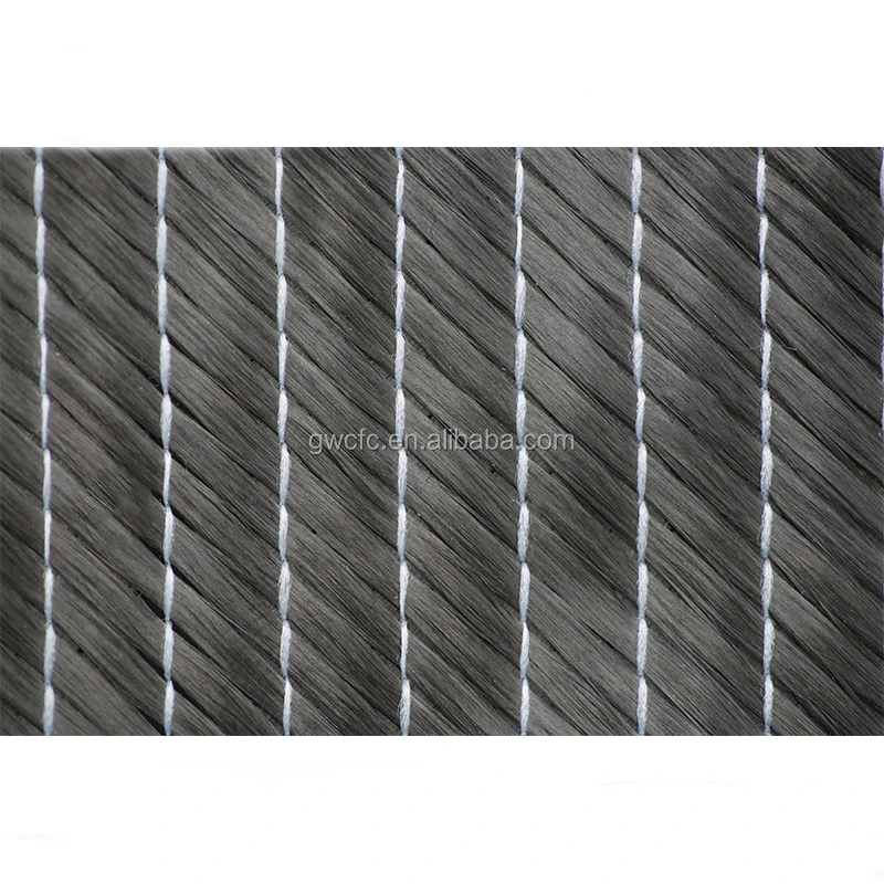 Mesh Fabric 300gsm Carbon Fiber Fabric 45 Degrees Warp Knitted Fabric