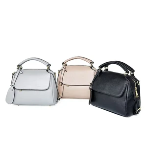 Customized Wholesale 2026 New Designer Women's Retro Fashion Genuine Leather Shoulder Bag Two ZIP 2-2.9L Capacity [Not