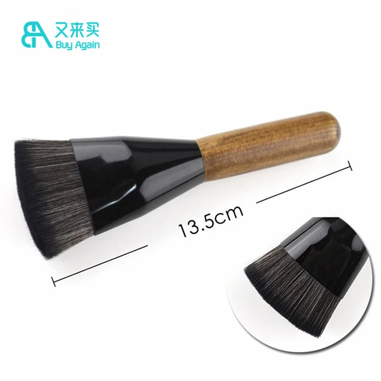 Buy Again Eco Friendly Wood Facemask Face Mask Applicator Brush Face