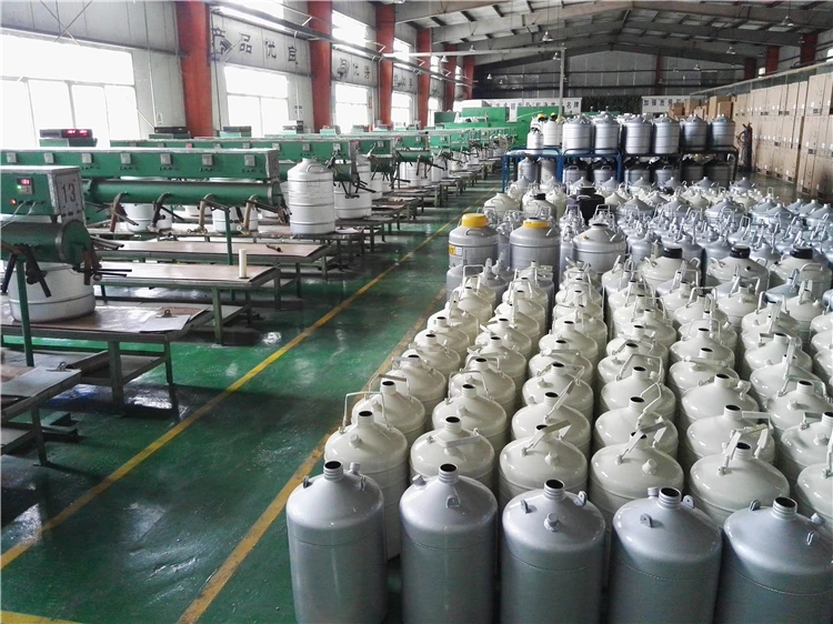 Professional Lab CE Certificate Advanced Liquid Nitrogen Tank Semen Cryogenic Tank for Stock