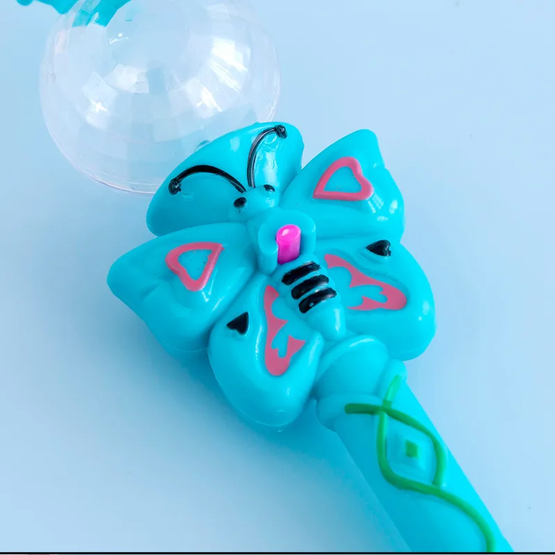 Новое поступление, Детская светящаяся волшебная палочка, принцесса, Бабочка, светодиодная мигающая светящаяся волшебная палочка