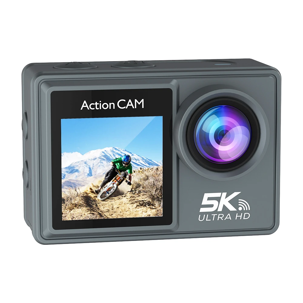 Action Vlog 12 Camera Ausek Pro Vlog 9 Black Action Camera Be Unique App Stabilized Outdoor Sport Camera Dual Antishake