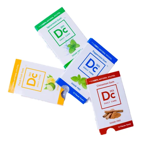 sticker tattoo natural chewing gum