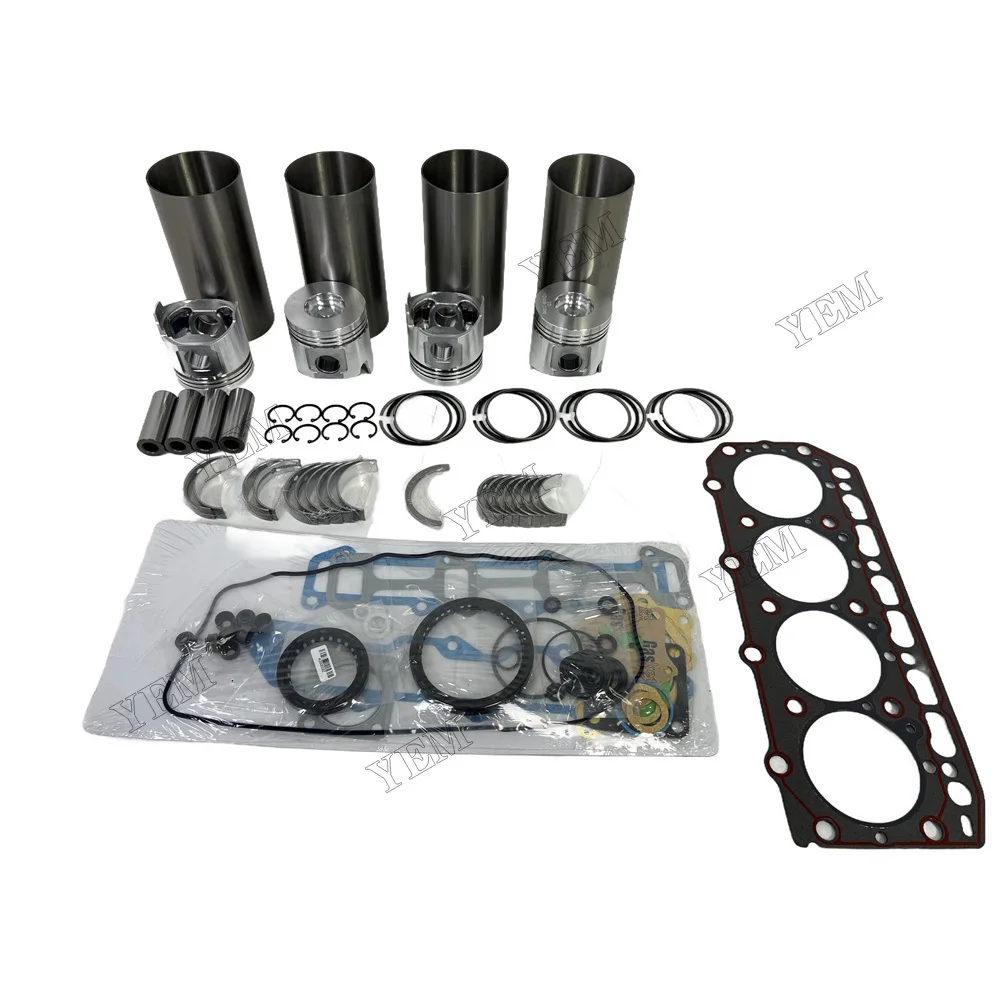 4TNV86 TK486 Overhaul Kit Piston Rings Liner Full Gasket 86*2 + 2 + 4mm for Yanmar