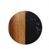 Black round stitching