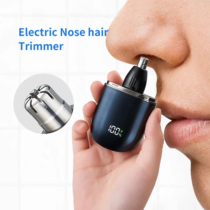 6 in 1 Multifunction Painless Usb Body Epilator Hair Remover Nose Beard Eyebrow Trimmer Men Shaver Mini Nose Hair Trimmer