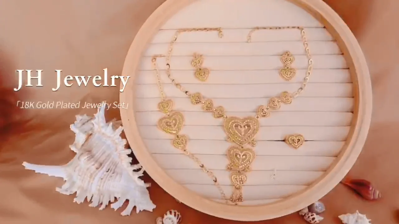 Wholesale African Big Size 18k Gold Plated Jewelry Sets Buy African