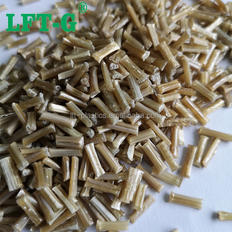 PPS Long glass fiber reinforced thermoplastic granules sample available natural color