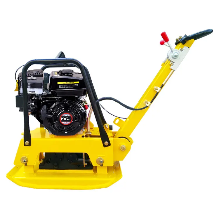 High Quality Road Compaction Asphalt Soil Loncin Petrol Tamper Wacker Small Vibratory Gasoline Vibrating Plate Compactor