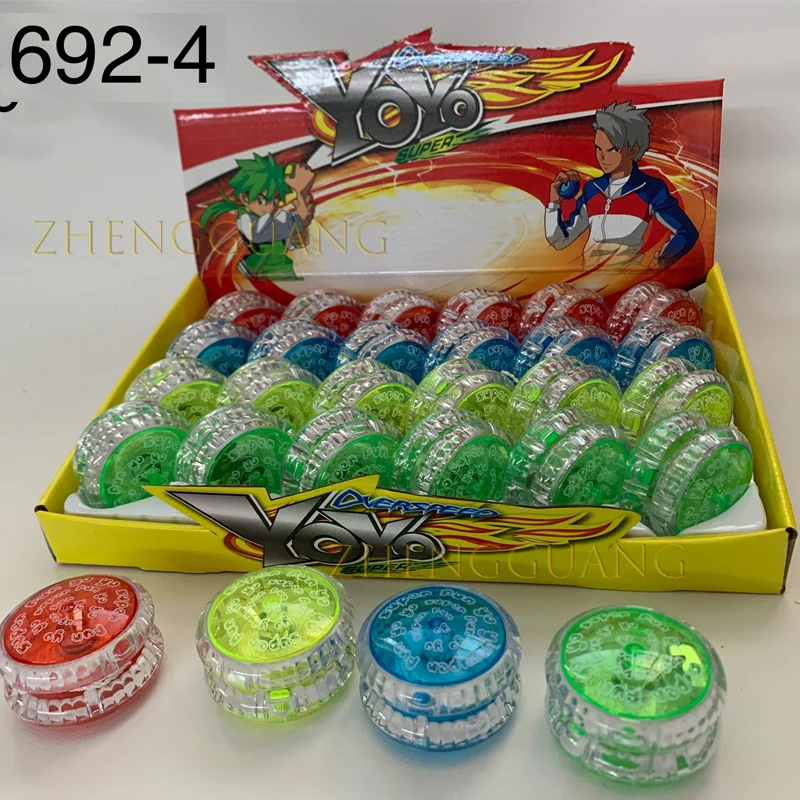 Фабрика Zhengguang, оптовая продажа, креативный подарок для учеников начальной школы, мультяшная светящаяся игрушка Йо-Йо со светодиодной подсветкой